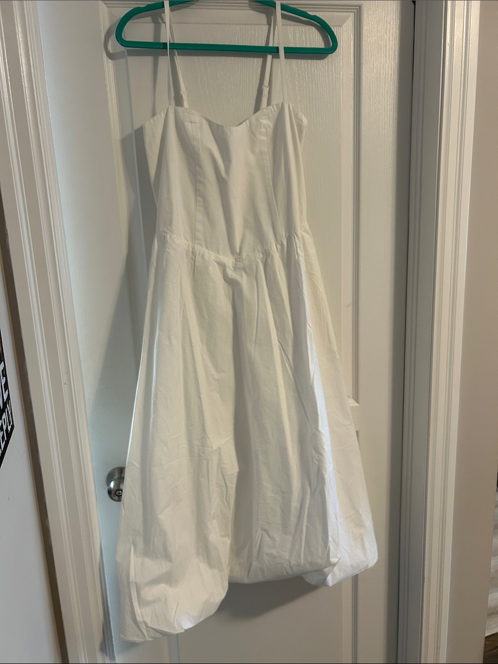 White oak + fort cotton bubble Dress